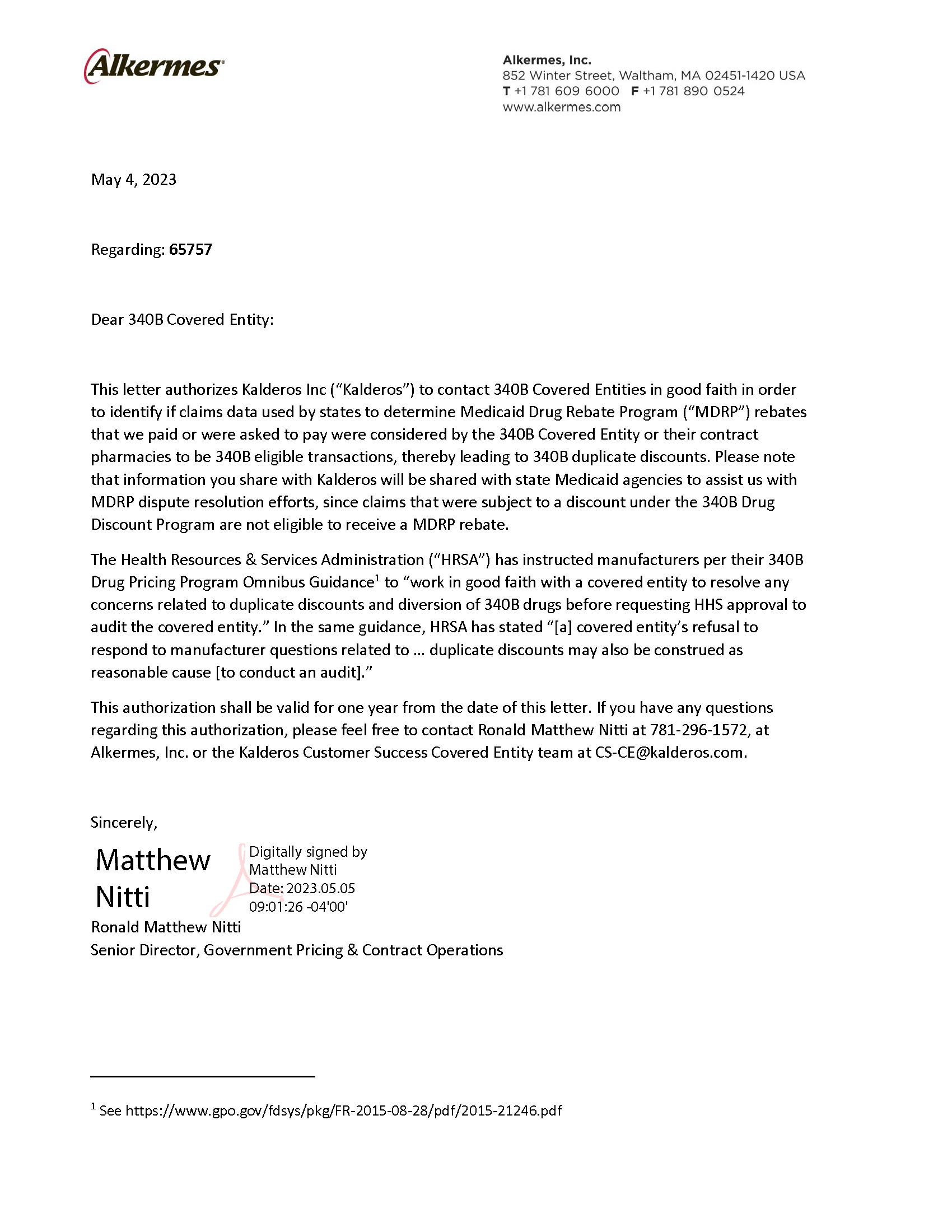 Alkermes_Kalderos_CEContactAuthorizationLetter_5.24.23__PL__signed.png